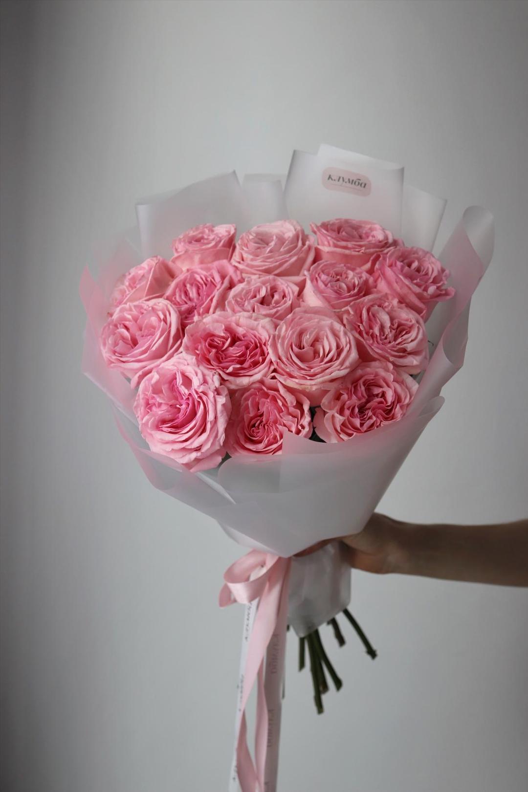 Букет роз «Пинк Охара»