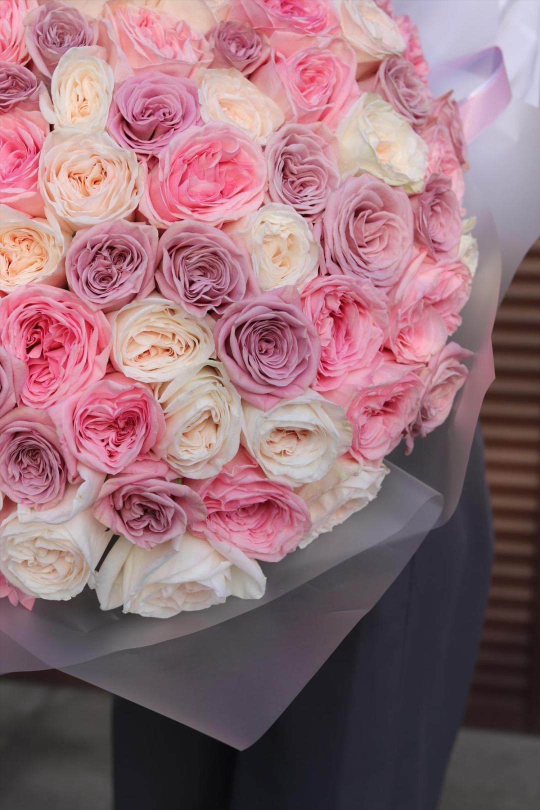 Букет «Пионовидный микс»