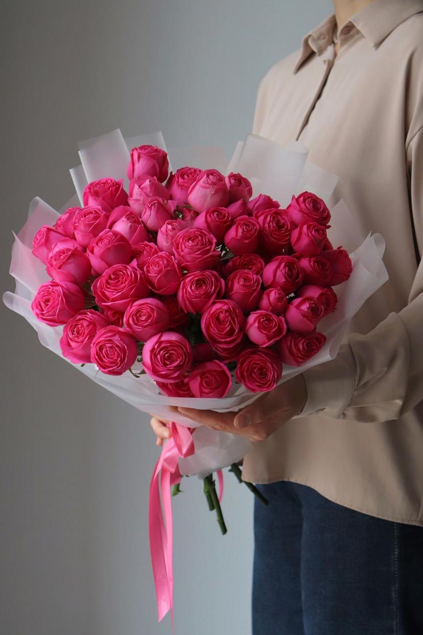 Букет роз "Жизель"