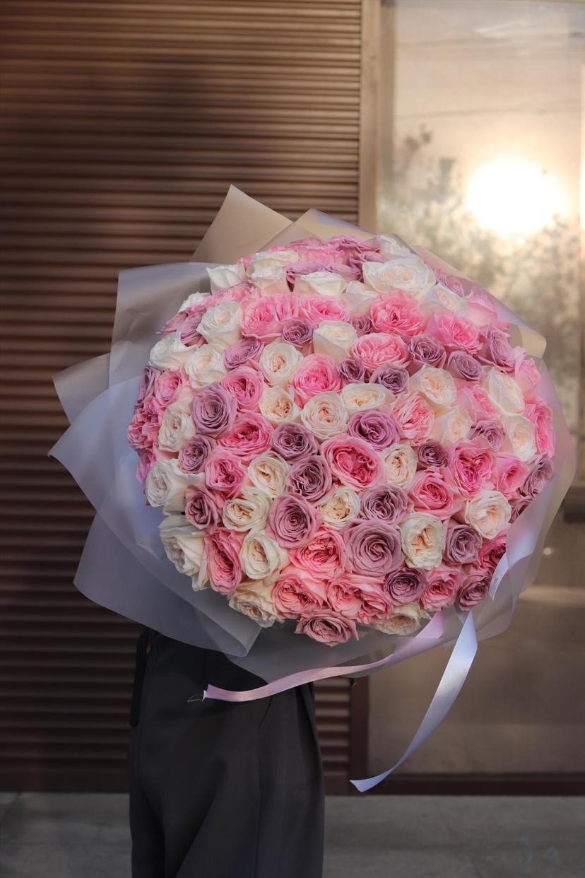 Букет «Пионовидный микс»